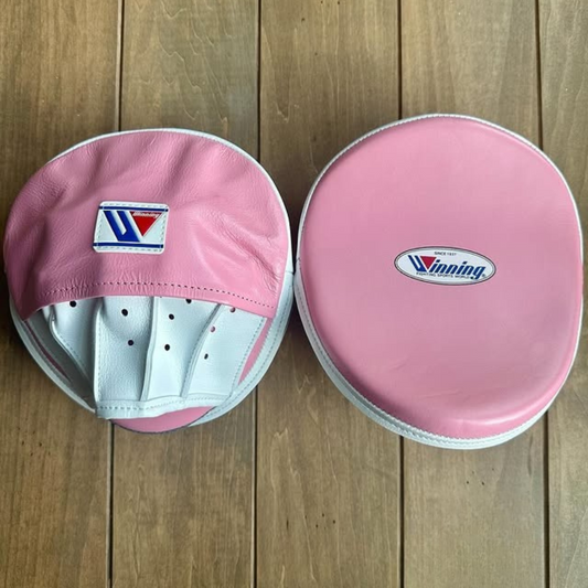 WINNING Punching Mitts Pink/White