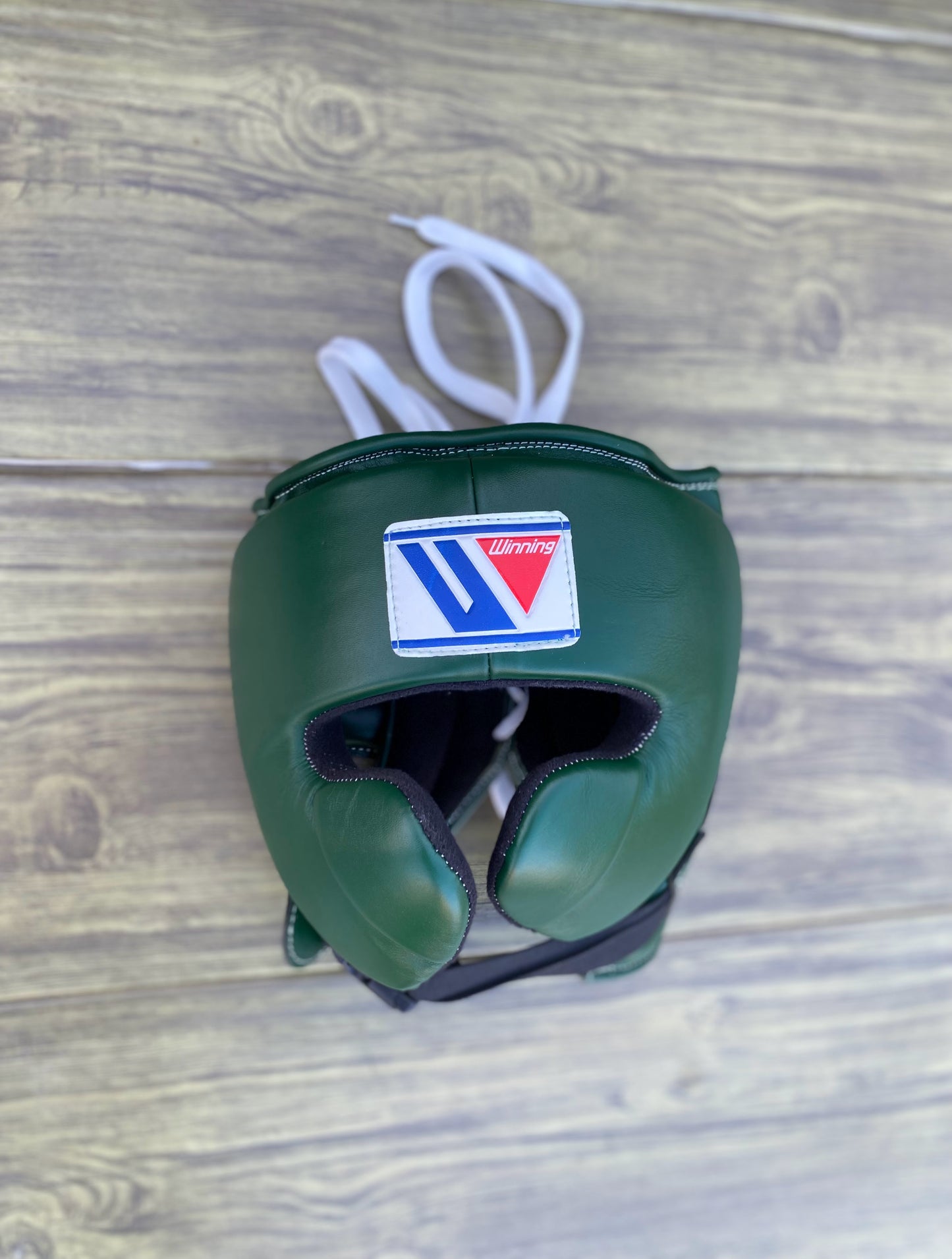 Winning boxing gloves set, Winning GREEN Boxing Gear, Winning Head Guard, Winning Groin Guard,