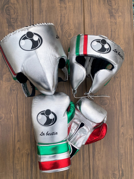 Customizable Boxing Sets Silver