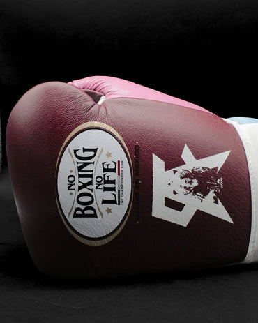 No Boxing No Life Glove - online, NBNL Boxing Gloves, Leather Gloves Limited Edition Maroon