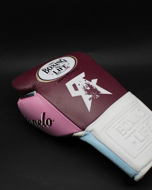 No Boxing No Life Glove - online, NBNL Boxing Gloves, Leather Gloves Limited Edition Maroon
