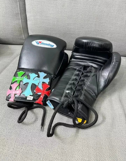 Customizable boxing glove , Fiest Gloves online , BLACK boxing gloves, High Quality COPIES of Branded Gloves, BLACK Birthday gift for Friends