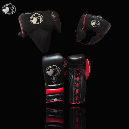Customizable Boxing Sets Brown/Red