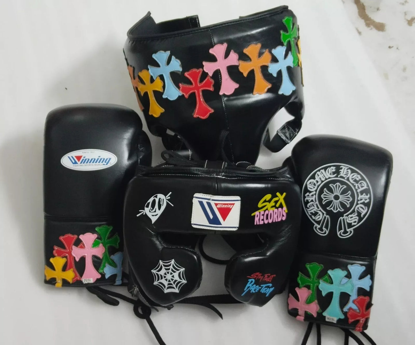 Winning Boxing Sets, Winning Head & Groin, Customizable boxing set