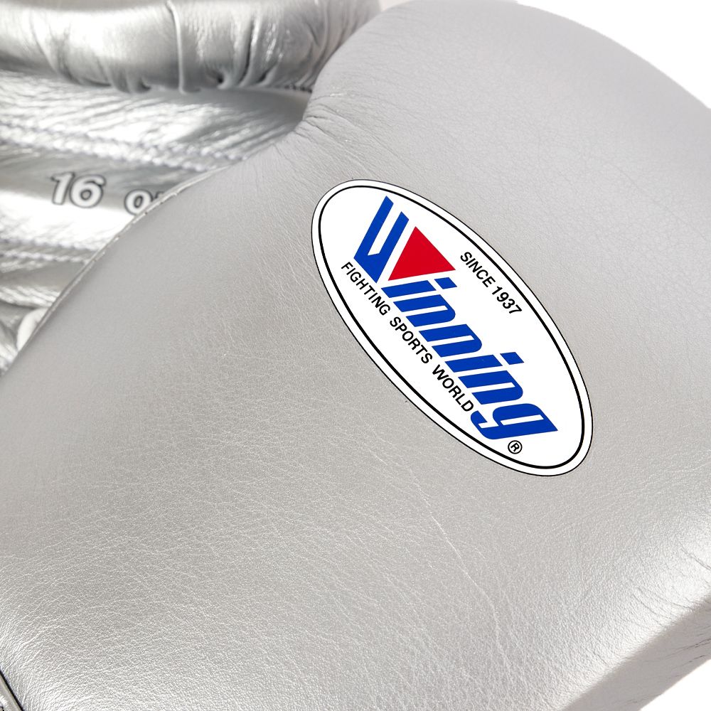 Winning boxing gloves, silver christmas gift for mens Thanksgiving gifts for him