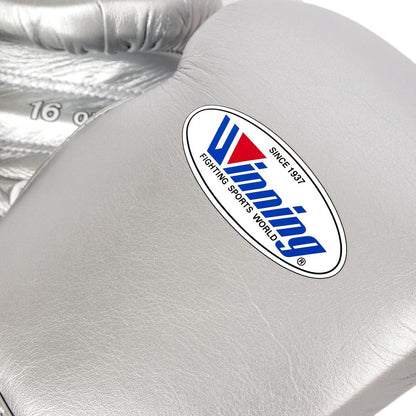 Winning boxing gloves, silver christmas gift for mens Thanksgiving gifts for him