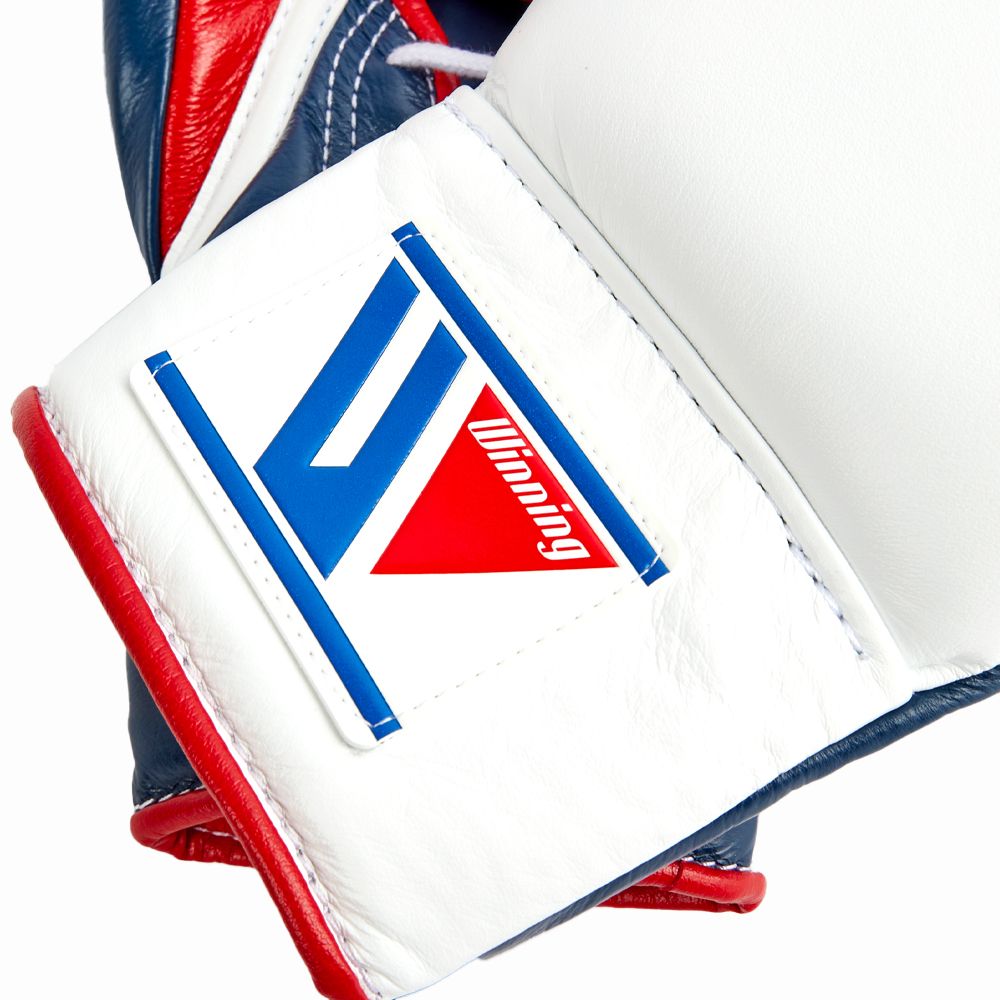 Winning boxing gloves, white/blue christmas gift for mens Thanksgiving gifts for him